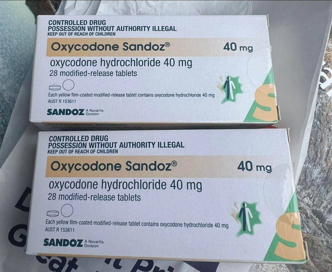 Oxycodone 40mg Sandoz