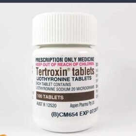 T3 TERTROXIN (CYTOMEL) 20MCG X 100 TABLETS (PHARMACEUTICAL)